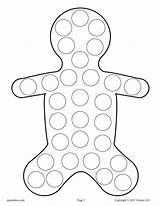 Dot Do Coloring Pages Christmas Printables Activities Gingerbread Printable Man Worksheets Kids Preschool Worksheet Painting Crafts Craft Ten Holidays Toddlers sketch template
