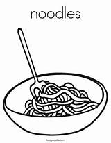 Noodles Twistynoodle Noodle sketch template