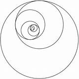 Fibonacci Zentangle sketch template