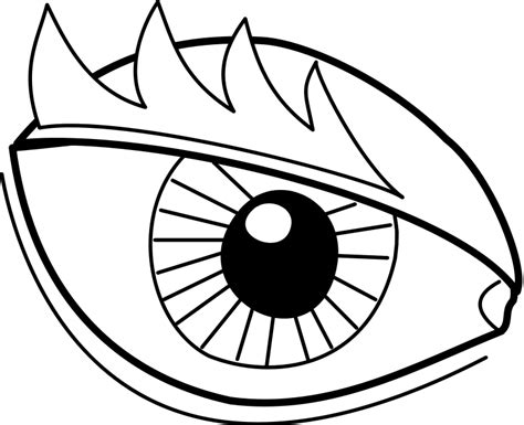 eyes black  white clipart    clipartmag