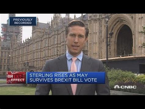 sterling rises  uk pm  survives brexit bill vote squawk box europe youtube