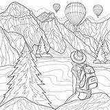 Coloring Pages Adults Scenic Places Travel Printable 30seconds Print Escape Want Tip Printables sketch template