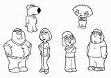 Guy Family Coloring Pages Peter Griffin Printable Meg Stewie Colouring Kids Adults Comments Bestcoloringpagesforkids Library Clipart sketch template