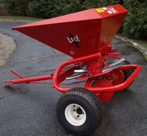 lely  tow  lb capacity commercial broadcast spreader lawnsite   largest