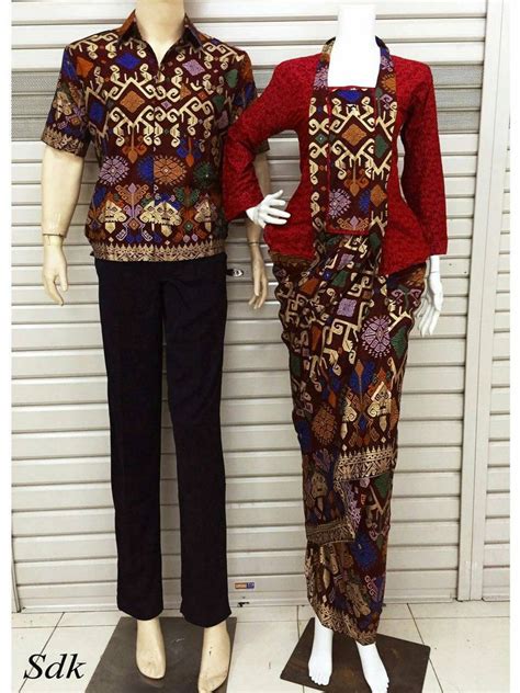 33 Inspirasi Model Model Baju Batik Couple Xxl
