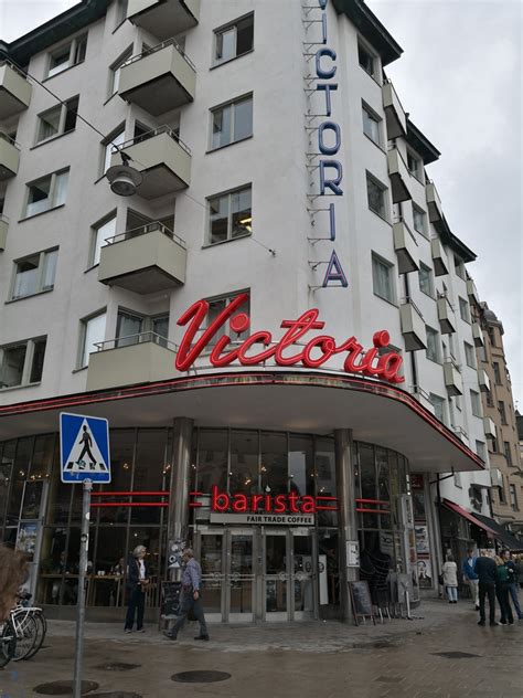 façades de cinéma à stockholm suède traversées urbaines