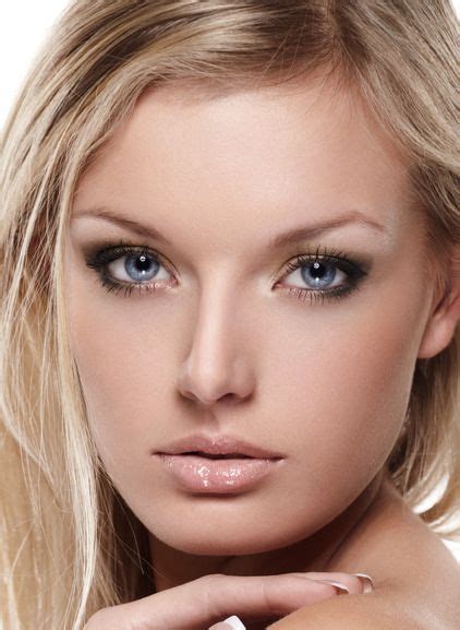 Model Aksana Samuylova Pinner George Pin Beauty Face