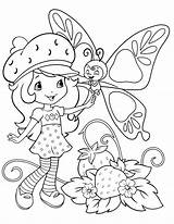 Strawberry Shortcake Coloring Pages Printable Coloringme Friends sketch template
