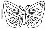 Butterfly Fling sketch template
