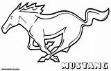 Mustang Coloring Horse Pages Sheet Wild sketch template