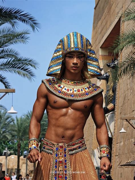 Egyptian Man Egyptian Fashion Egyptian Costume Asian Fashion