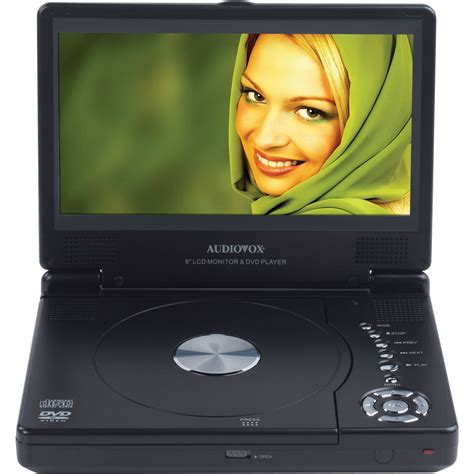 audiovox   slim  portable dvd player  bh photo