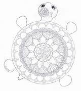 Mandala Coloring Turtle Pages Adult Book Favecrafts Printable Intricate Sea Tartarughe Books Crafts Colouring Colorare Da Immagini Di Craft Diy sketch template