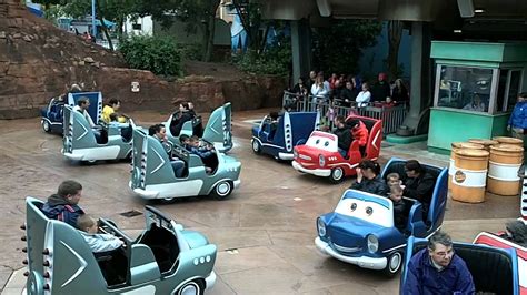 Attraction Cars 4 Roues Rallye Disneyland Paris Walt