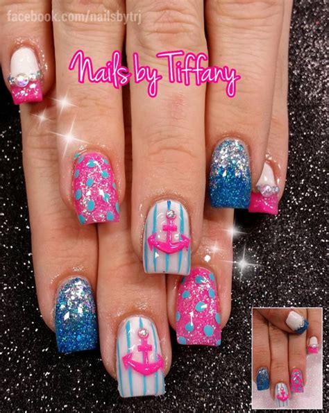 acrylic nails  tiffany    day spa salon nails cute nail