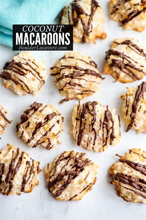 coconut macaroons recipe how to make macaroons boulder locavore®
