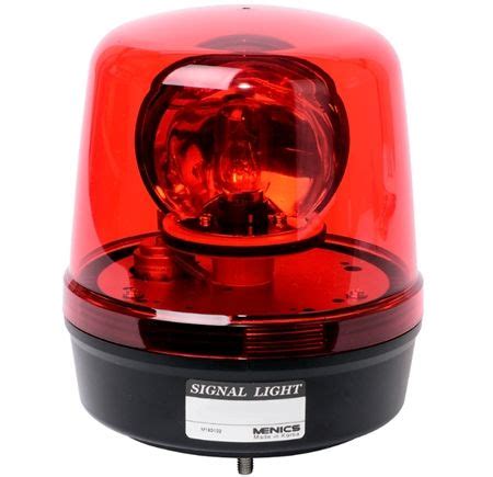 menics msb   mm beacon light  red rotating beacon lighting emergency lighting