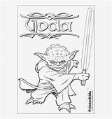 Coloring Skywalker Yoda Luke Dagobah Lightsaber Pngkey Pages sketch template