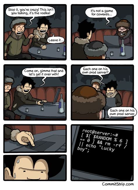 russian roulette geek humor programmer jokes