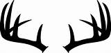 Deer Antlers Silhouette Clip Clipart Antler Horn Buck Rack Transparent Left Cliparts Moose Horns Skull Use Logo Whitetail Wide Clipartpanda sketch template