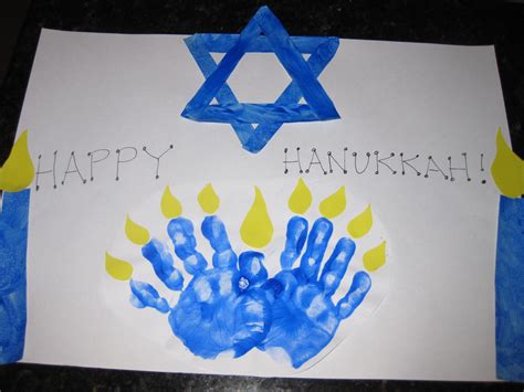 handprint menorah fun family crafts