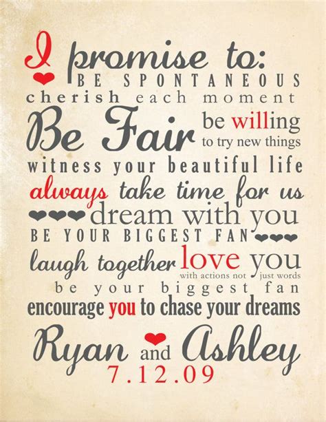 romantic wedding vows examples for her and for image