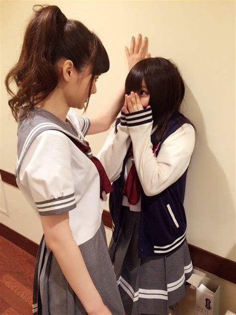 Girl Japan And School Bild Lesbian Girls Cute Lesbian Couples Poses