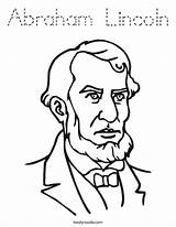 Lincoln Coloring Pages Abraham President Abe Presidents Printable Kindergarten Worksheet Madison James Drawing Color Washington George Clipart Print Getcolorings Noodle sketch template