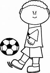 Menino Bola Colorir Messi Imprimir Levantando Futebol Playing Clipartmag Bee Colorironline sketch template