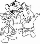 Jakers Coloring Pages Piggley Winks Fun Kids Printable Colouring Coloringpages1001 Adventures sketch template