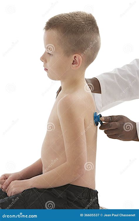 boy medical visit stock image image  african hand