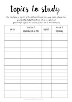 printable spaced repetition tracker schedule curve  etsy polska