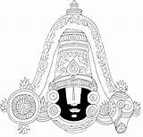 Drawing Line Balaji Pencil Drawings Simple Invitations Tamilcliparts Lord sketch template