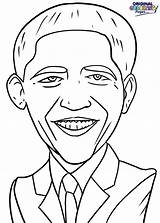 Obama Coloring Barack President Pages Getcolorings Getdrawings Colorings Color Printable sketch template