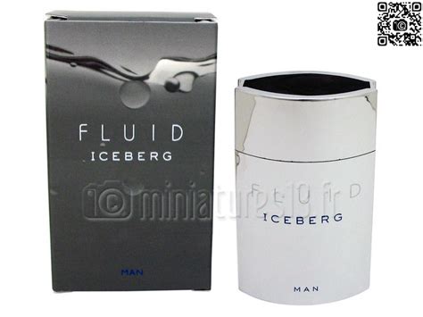 miniature fluid man eau de toilette ml iceberg photo luct wwwminiaturesfr