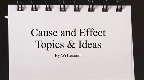 good   effect essay topics ideas wrter