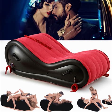 Modern Inflatable Air Sofa For Adult Couple Love Game