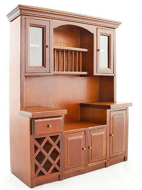 mahogany wood wine drawer cupboard cabinet  dolls