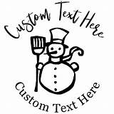 Christmas Rubber Stamp Stamps Snowman Scarf Hat sketch template