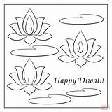 Diwali Coloring Happy Pages Card Colouring Diya Printable Sketch Cards Sketches Template Kids Drawing Color Print Printables Getcolorings Colorings Paper sketch template