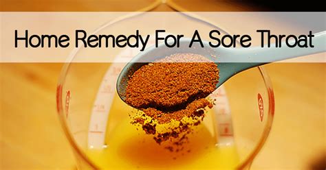 home remedy for a sore throat healthy holistic living