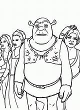 Shrek Fiona Coloring Pages Cartoon Donkey Popular Library Clipart Coloringhome Colouring sketch template