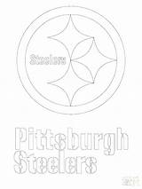 Coloring Steelers Logo Pages Getcolorings Getdrawings sketch template