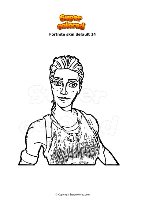 ideas  coloring fortnite coloring pages ghoul trooper