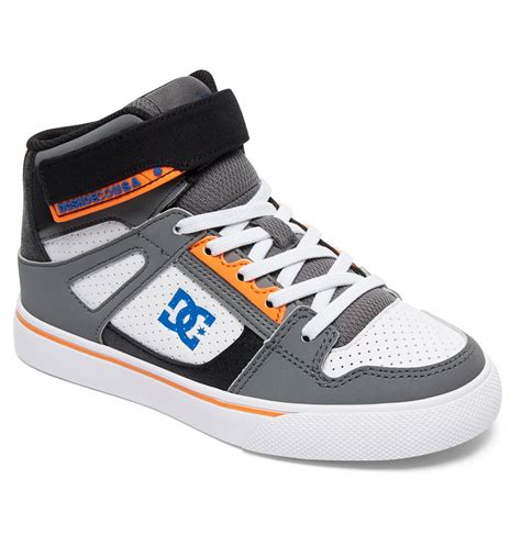 pure high ev high top shoes adbs dc shoes