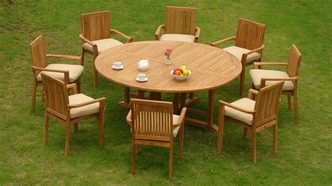 dining table outdoor patio grade  teak wood wholesaleteak