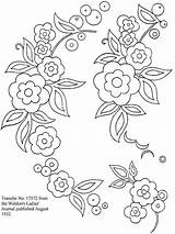 Embroidery Patterns Template Bead Pattern Brush Applique Flickr Coloring Flower Templates Flowers Designs Flores Pages Hand Weldon Crewel Sew Apply sketch template