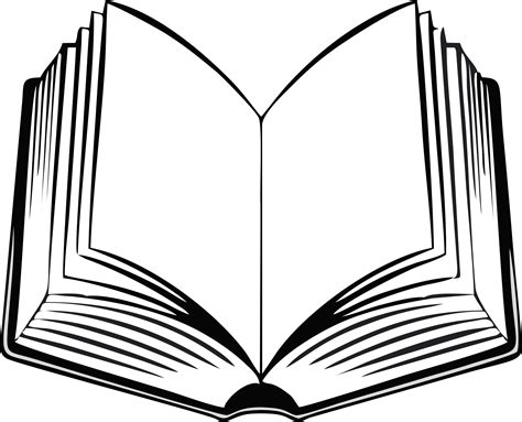 book outline png png image collection