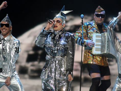 eurovision song contest the most eye catching outfits in pictures