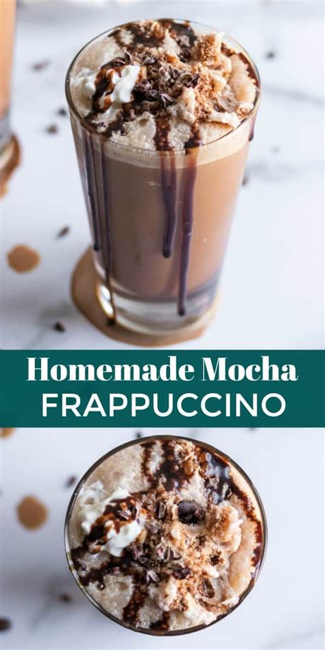homemade mocha frappuccino recipe coffee drink recipes frappe